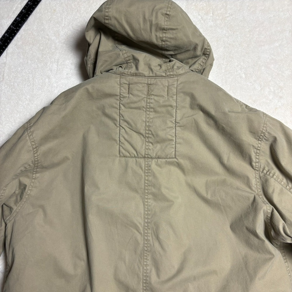 Abercrombie and Fitch Vintage Y2K Military Field Hooded Jacket Mens Medium - Picture 10 of 16